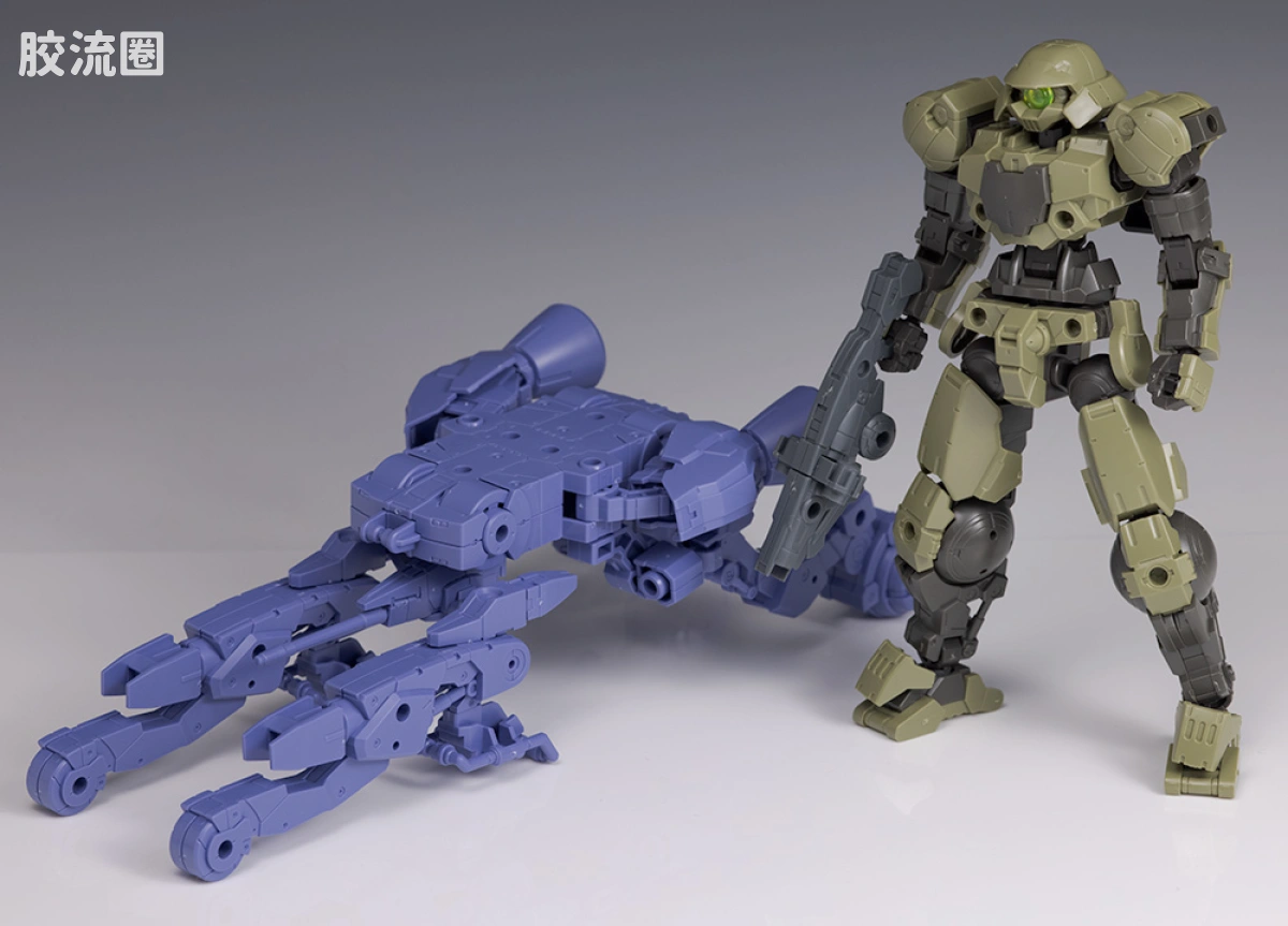 30MM 1/144 Extended Armament Vehicle EV-07 Exa Vehicle(太空载具ver.)[紫色] - 图片
